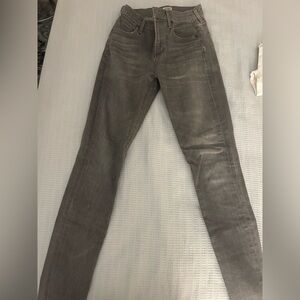 Citizens of humanity size 25 gray skinny jeans
